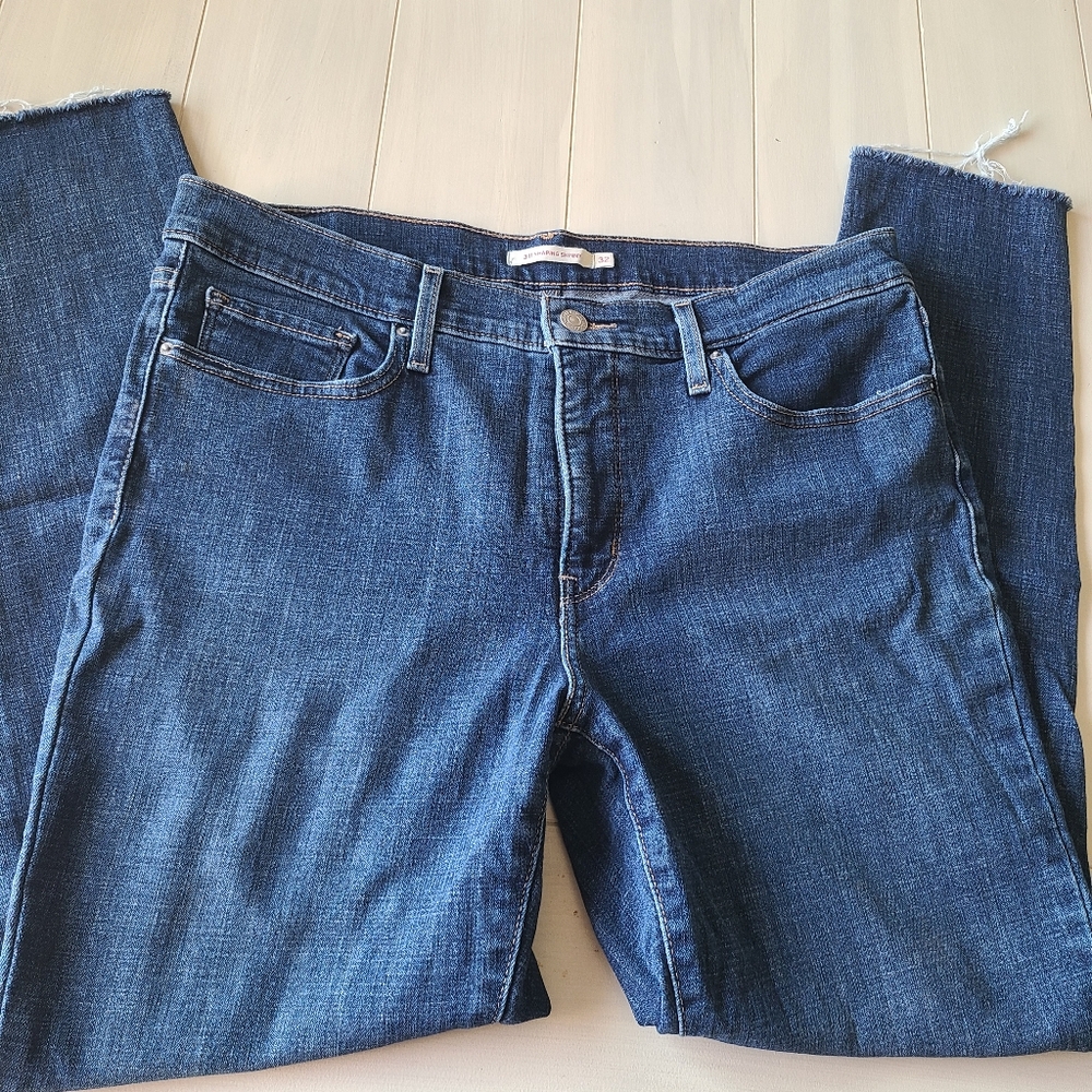 Womens Levi's 311 shaking Shiny Jeans 32 14